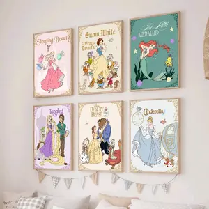 Wall Deco Princess Hiasan Dinding Pajangan Minimalis Hiasan Kamar Dekorasi Aesthetic Wall Decor Gantungan Minimalist Paku 075