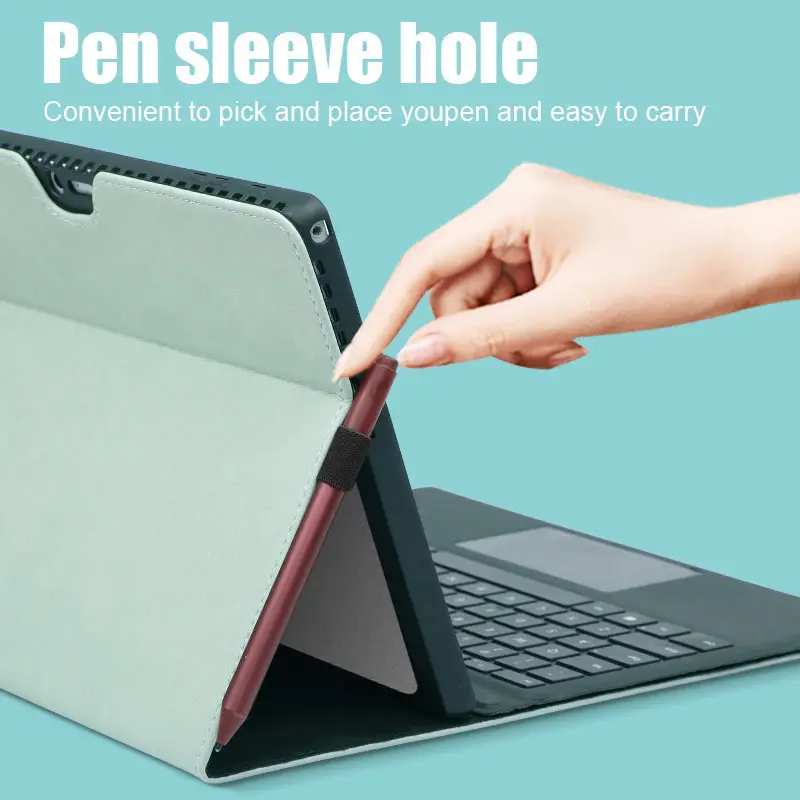 ARDISSI-Ốp Có Nắp Cho Microsoft Surface Pro, 9, 8, X, 7 + 6, 5, 4, Go, 3, 2, Túi Đứng, Pro9, Pro8, ProX, Pro7 Plus, Pro6, Pro5, Pro4, Go3, Go2 3