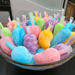 Paket Jualan Pudot, Plastik Bentuk Buah, Catokan, Botol isi