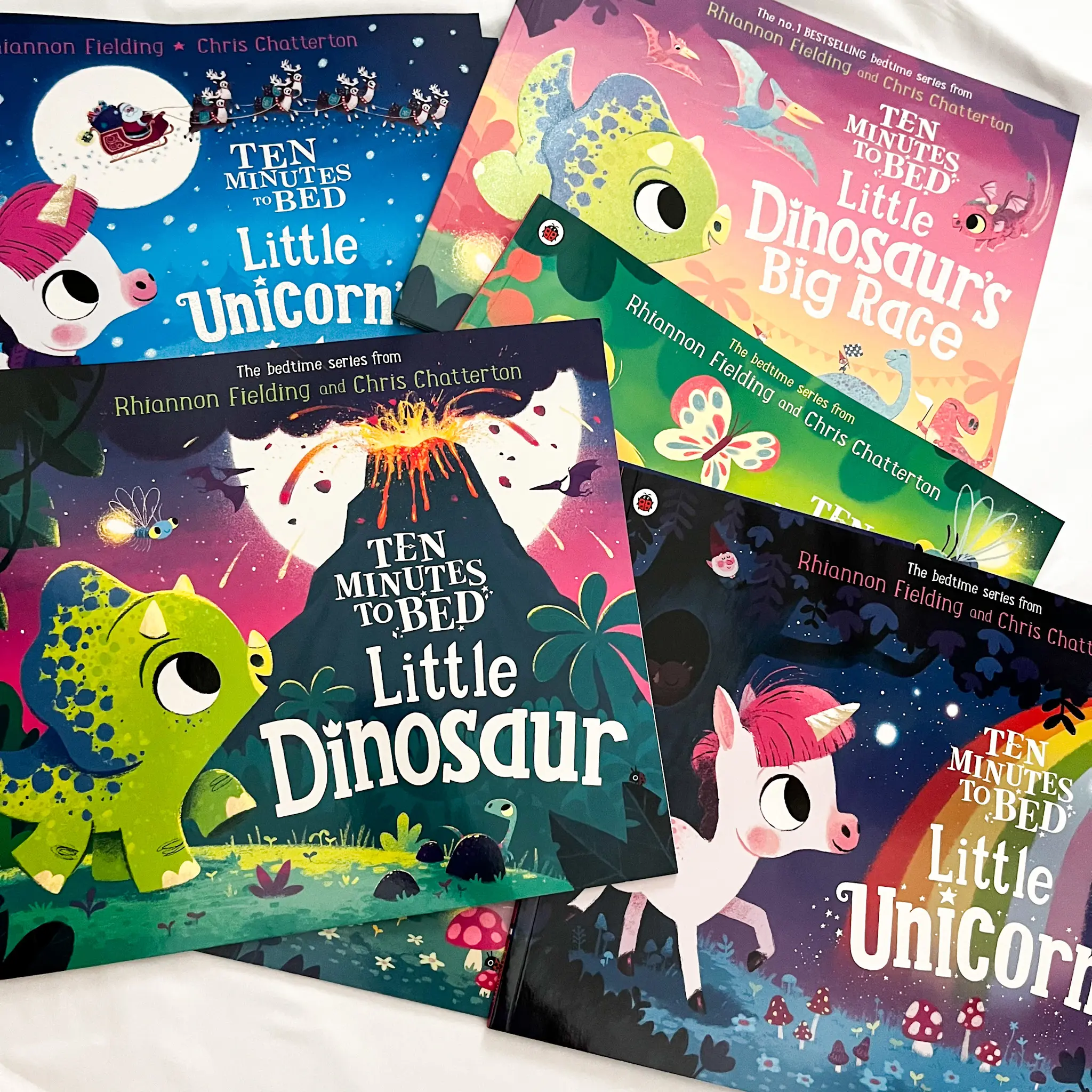 [SG STOCK] Ten Minutes to Bed: Unicorn, Ten Minutes to Bed: Little Fairy, storybooks Rhiannon Fielding, Chatterton