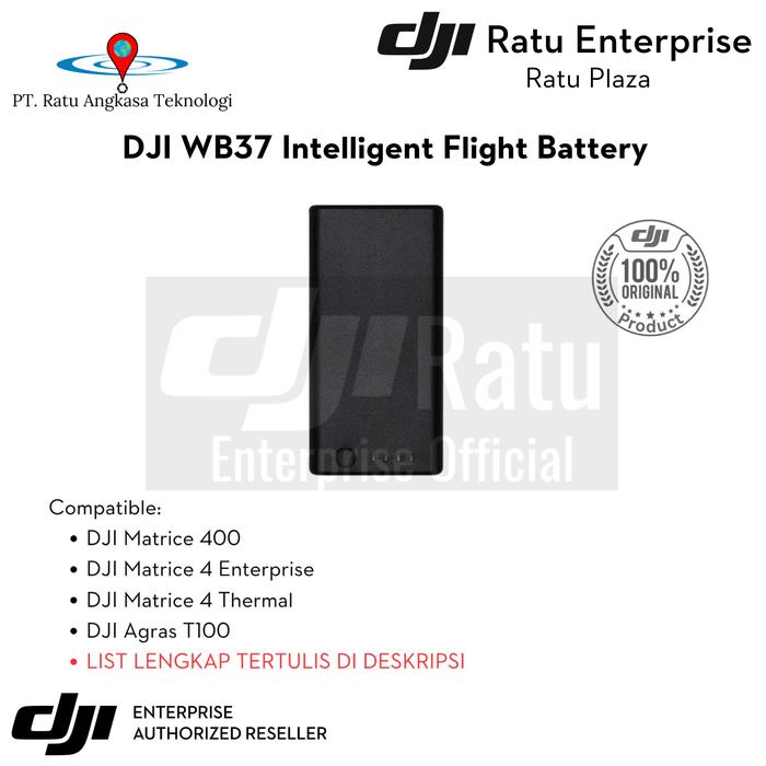 Gambar Battery Baterai DJI WB37 Intelligent Battery For DJI Drone Remote Controller DJI RC Plus DJI RC Plus 2 dari DJI Ratu Enterprise Kota Administrasi Jakarta Pusat Tokopedia