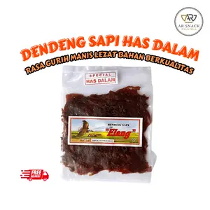 DENDENG SAPI HAS DALAM CAP ELANG ASLI 250 gram ORIGINAL Oleh-oleh Khas Boyolali Rasa Gurih Manis Lezat Bahan Berkualitas Tinggi [PROMO DISKON]