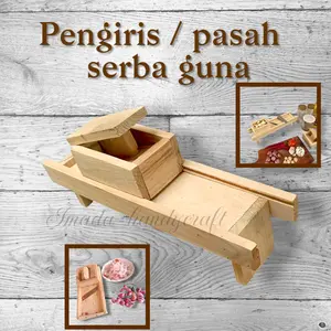 IMD Pengiris Bawang & Keripik Serbaguna Alat Dapur Mudah Cepat Efektif Pisau Tajam Aman untuk Cabai Kentang Bawang Merah