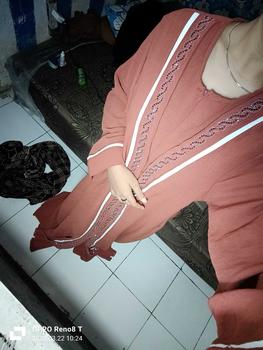 Product Review of Gamis Abaya rompi cringkle airflow by dereza style Dress Wanita Muslim Arab Variasi Crinkle from 🔥**y R**i c**y 0**🔥 1