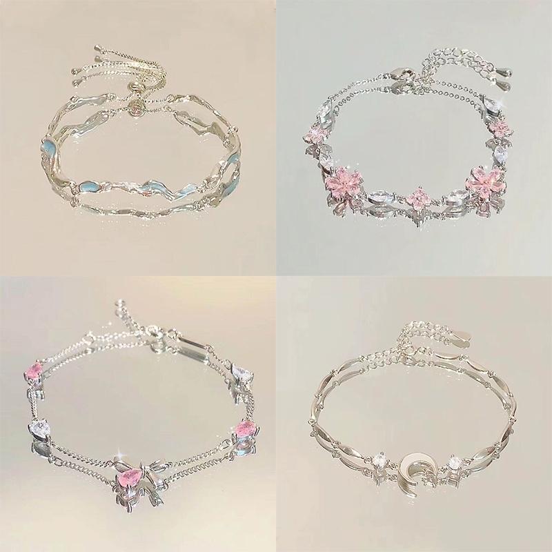 Vòng Tay Mặt Trăng Sang Trọng Thanh Lịch Cho Nữ Mặc Hàng Ngày Hoặc Làm Quà Tặng Cho Bạn Gái