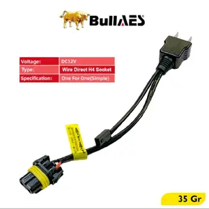 Kabel Relay H4 Direct Bi-led Bi-laser Biled Projie H4 Hi-Lo PNP Untuk 1 Cabang