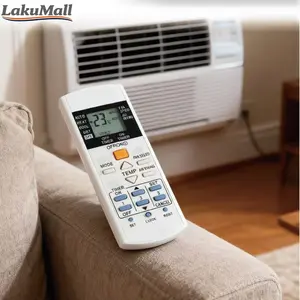 Remot Remote AC Untuk Semua Tipe AC A75C2481 SMART Universal Tanpa Setting untuk Penc  AC Kantor Rumah Remot AC ​