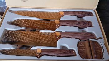 Product Review of Steincookware Stein Titanium Blade 6 in 1 Pisau Titanium Blade Knives Original from s**l 1