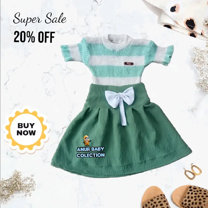 Setelan Rajut Anak Perempuan,Baju Dan Rok Hornet-Fashion Pakaian Cantik 4
