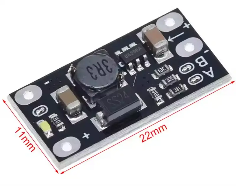 Modul Step up DC to DC 3.7V to 5V 8V 9V 12V 0