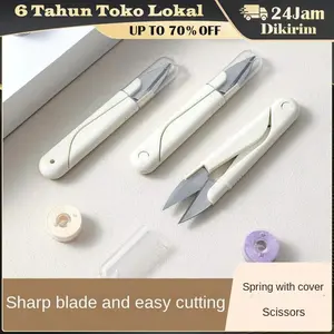 Gunting Benang Stainless / Pemotong Benang Jahit / Alat Pemotong Thread Cutter untuk Konveksi dan Kerajinan