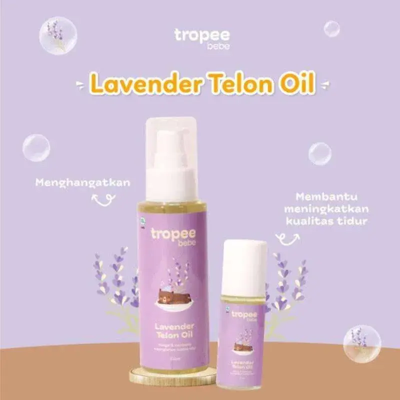 ALUNAN - Tropee Bebe Telon Oil Minyak Telon Aromatic Pump 100ml - Minyak Telon Bayi 1