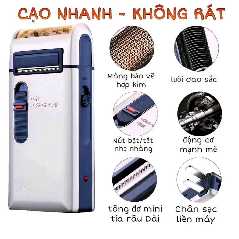 Máy Cạo Râu Yandou SCW-301 Cạo Khô Không Rát Nam