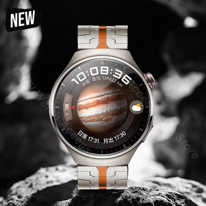 Dây đeo bằng thép màu titan cho Huawei Watch 4 Pro 3 43 46mm, dây đeo thể thao cho Samsung Galaxy 6 3/4/5 42 44mm 20 22mm cho Seiko 0