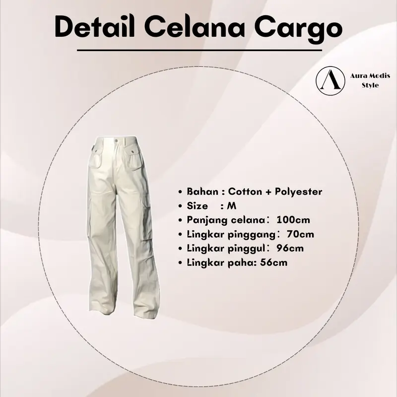 Setelan One set Wanita Skena ( Cardigan Crop Motif + Celana Cargo + Kacamata ) AM141N Cantik Panjang Keren Merah Nyaman Casual 7