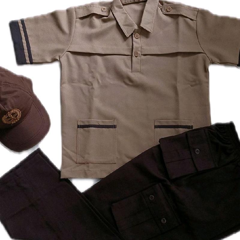 seragam sekolah baju siaga pendek anak laki2 sd /  celana pdl panjang bahan rapillo 2