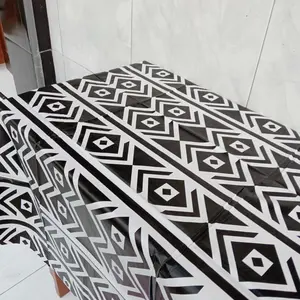 NEWROOM88 Taplak Meja Makan PEVA Plastik Dekorasi Bermotif Tahan Air 100x137CM 120x152CM 137x183CM 152x152CM 152x228CM (D10-15-3H/3K/3L)