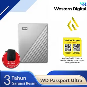 WD My Passport Ultra 1TB - HD HDD Hardisk Eksternal USB-C USB-A