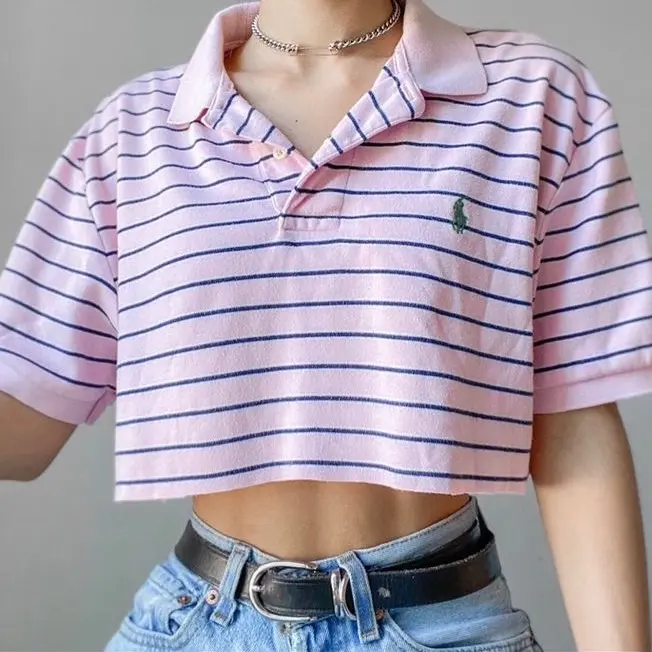 CROP TOP - KAOS KERAH WANITA MURAH MERIAH 1