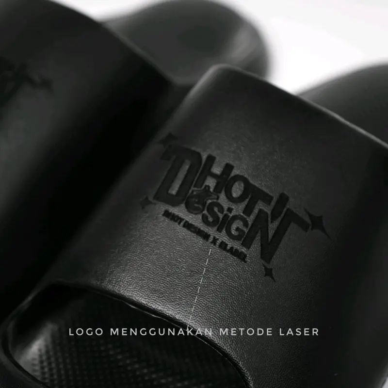 E Label X Dhot Design - Eldhot Sandal Slip On Pria Wanita Bahan Eva Phylon Premium 1