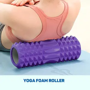 ABDI MALL- VKTECH Roller Alat bantu Yoga Hollow Column Foam Gym Massage Exercise - D334