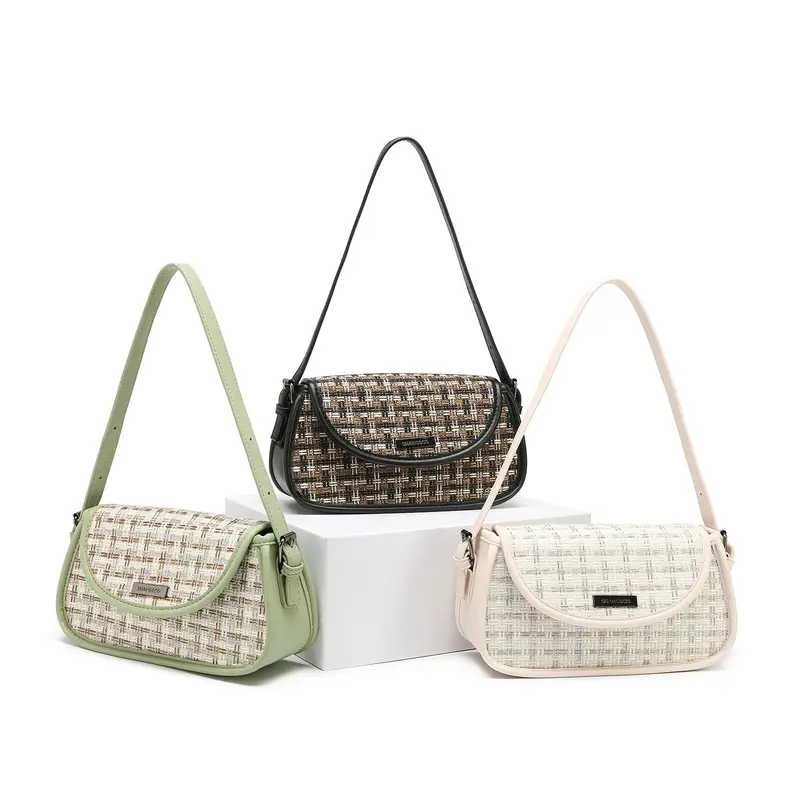 SHANGNCO Tas Bahu Wanita Kulit Shoulder Bag Mewah - Amalu 8