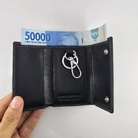 Gambar Louis Andreano Dompet Kunci LA-228 Hitam Kulit Sapi Full Grain 2 Gantungan 3 Tempat Kartu Elegan & Minimalis - HItam dari Louis Andreano Kota Administrasi Jakarta Barat 4 Tokopedia