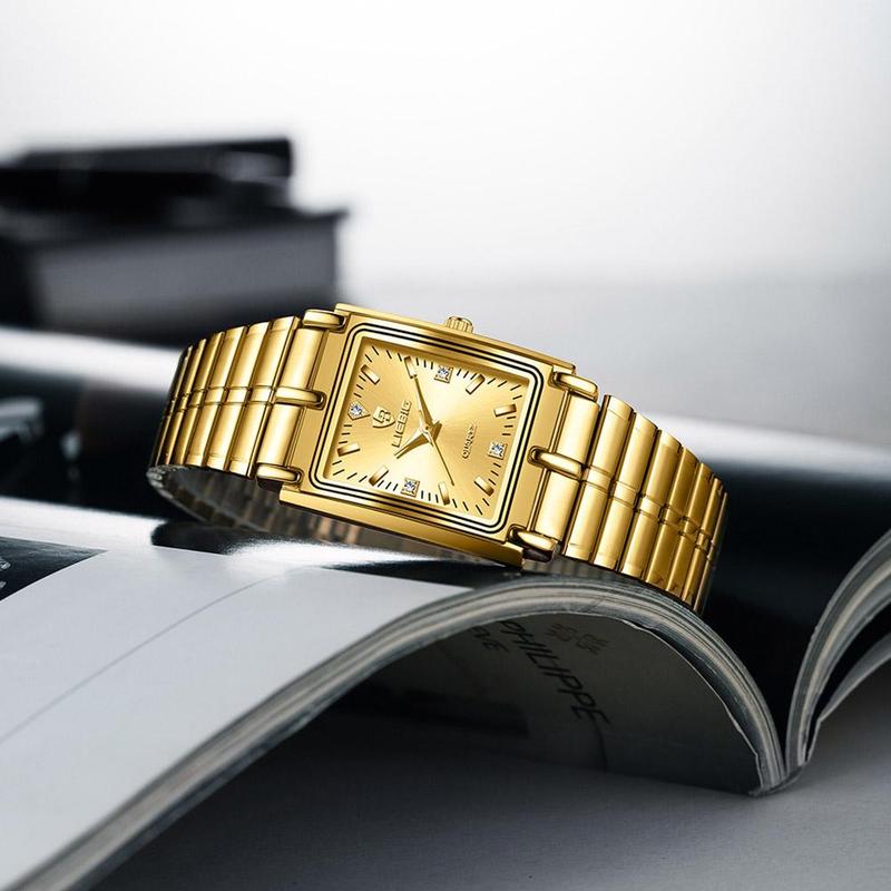 Product Introduction of Skmei Couple Watch Luxury Goldn Lovers Display Waterproof Quartz Steel Stainless Wristwatch Z4D2 32