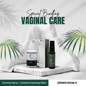 BUNDLE Latissa Feminine Spray dan Latissa Feminine Cleansing Wash