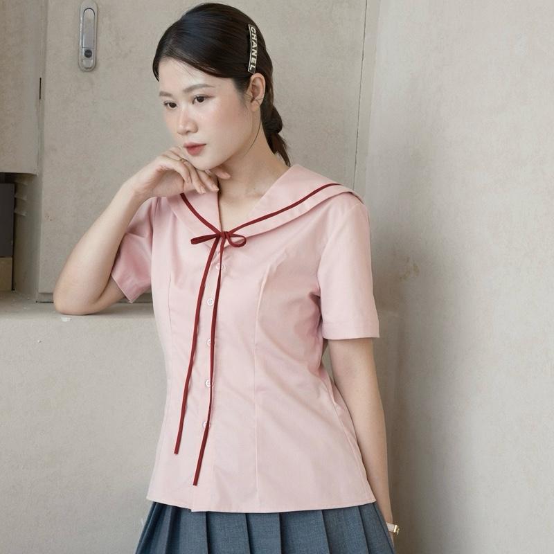 LÀ EM | Áo Soju - Áo sơ mi chất liệu cotton bamboo sợi tre mềm mịn mát ít nhăn. Viber hè