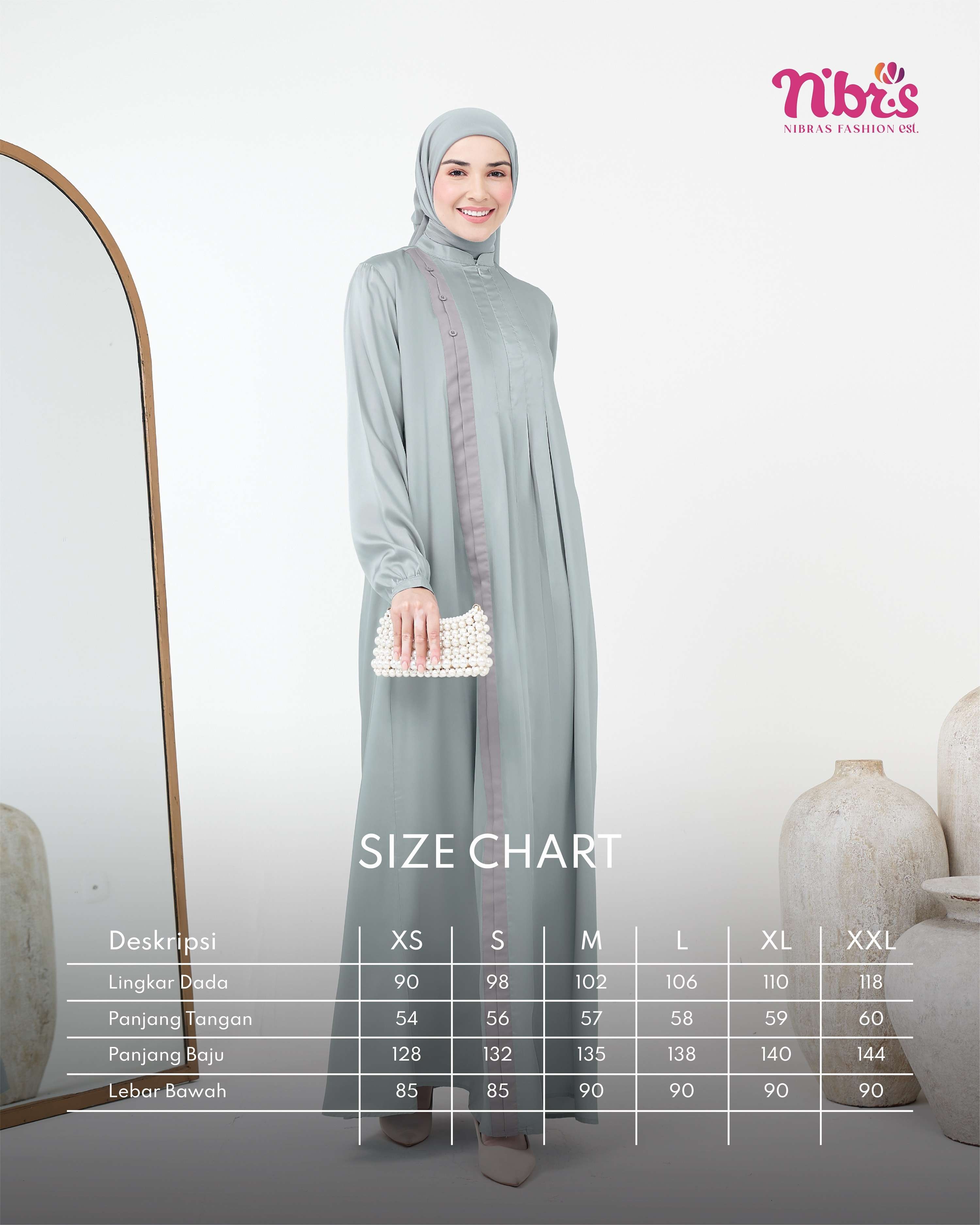 GAMIS DEWASA WANITA TERBARU NIBRAS RON 032 NEW ORI