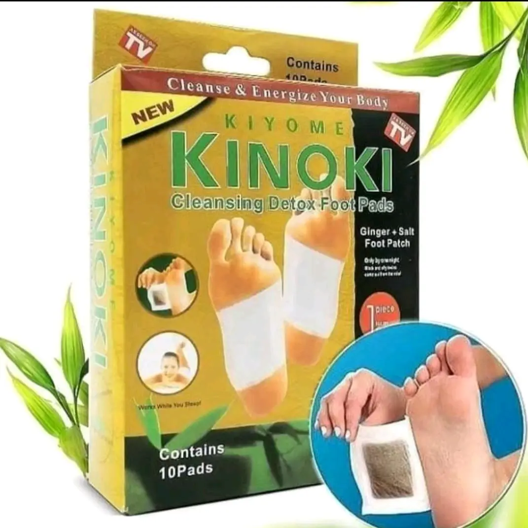 Kinoki Koyo Detox Gold 1 Box isi 10 pcs - Koyo Kinoki Original Foot Patch Hand