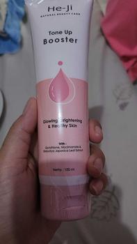 Product Review of [He-Ji] Tone Up Booster 100ml - Glowing, Brightening and Healthy Skin from A**a 0
