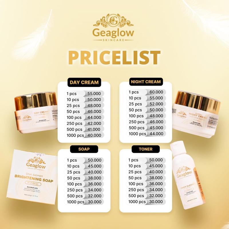 GEAGLOW SKINCARE ECER DAN LENGKAP 0