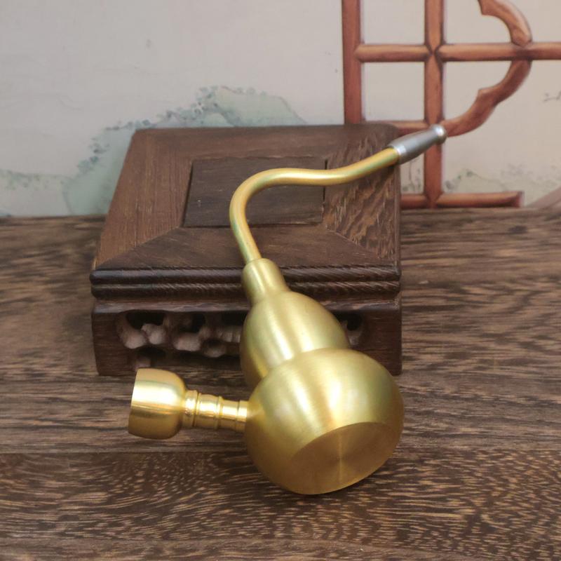 Đồ trang trí quả bầu bằng đồng thau - Vật phẩm phong thủy để bàn