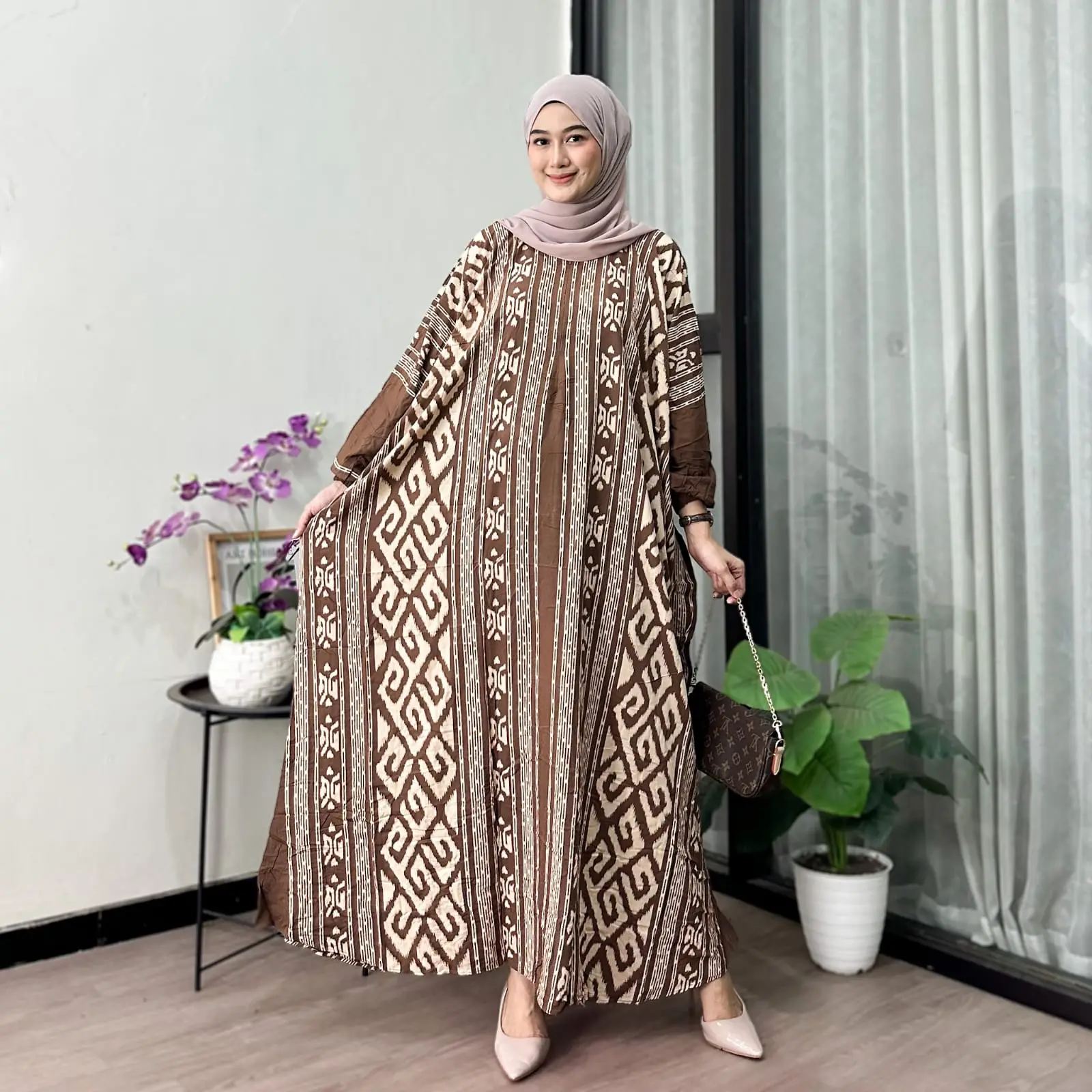Kaftan ASMAT Songket Gamis syar'i songket Rayon premium viral murah Lebaran Muslim Wanita Syari Dewasa Remaja