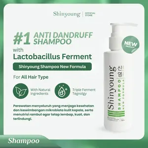Shinyoung Binahong Shampoo Solusi Efektif Atasi Ketombe Membandel dan Rasa Gatal di Kulit Kepala Sambil Melembapkan dan Menutrisi Rambut Agar Lebih Sehat dan Bercahaya Formula Aman untuk Kulit Sensitif Terdaftar BPOM
