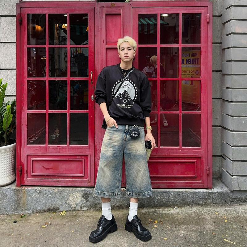 AB HOUSE - Áo sweater form rộng COMPANY thời trang nam nữ