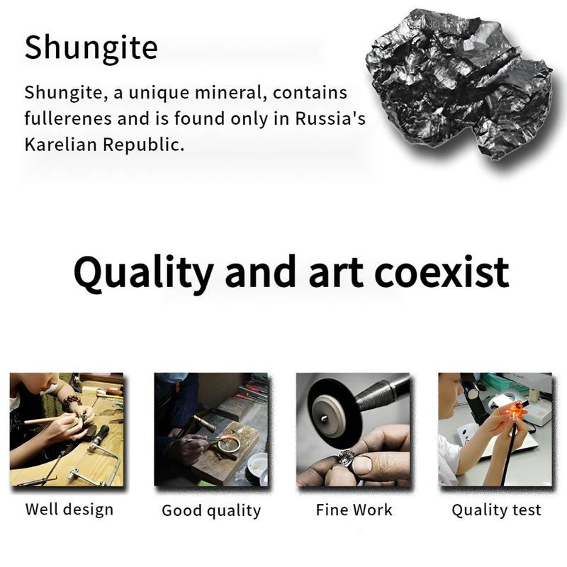 Product Introduction of Russia Graphitoid Shungite New round Mobile Phone Digital Patch Foreign Trade E-Commerce Mobile Phone Ornament 3