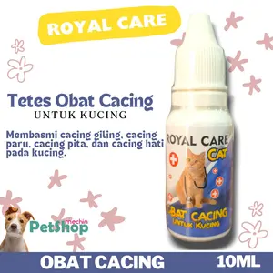 ROYAL CARE OBAT CACING UNTUK KUCING 10ML