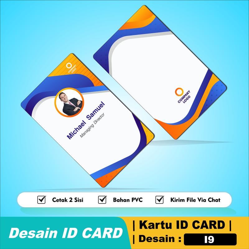 | Cetak | A1-I9 | ID CARD | Desain dan Custom | Edition Desain Bebas dan Cetak UV Printing - Cards 8