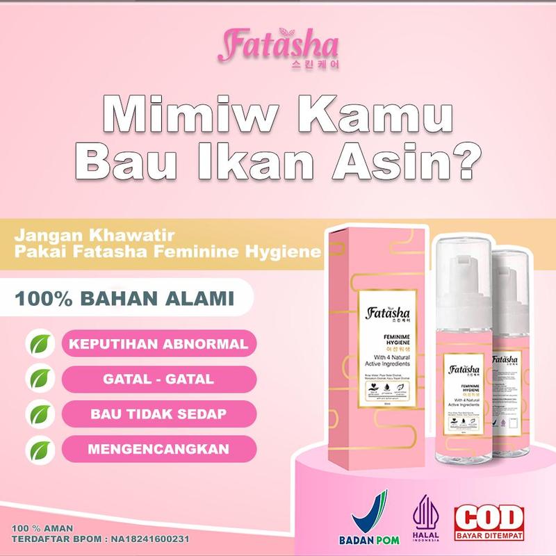 Product Introduction of FATASHA FEMINIME HYGIENE Korean, Untuk Merawat Area Kewanitaan Tetap Bersih & Terjaga (Mencegah Keputihan AB Normal & Keriput) BPOM ORIGINAL HALAL 0