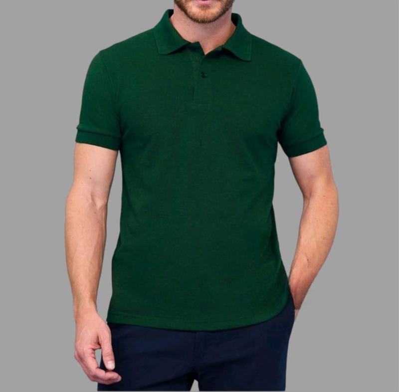 Kaos Kerah Polos / Kaos Kerah Polos Seragam / Kaos Kerah Polo Shirt Unisex Formal / Kaos Kerah Lengan Pendek Abu Abu Casual 4