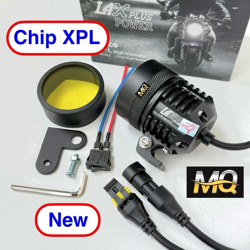  Đèn Trợ Sáng L4X Plus XPL HD 12-24v DC Lắp Ô Tô Xe Máy W4 T19 