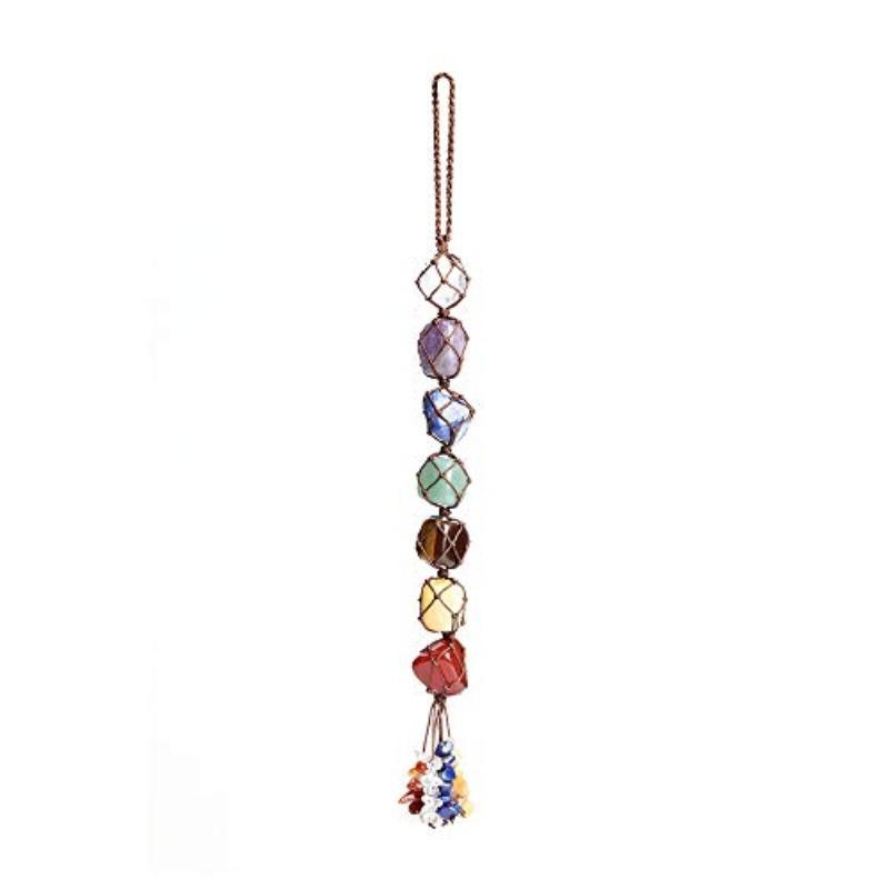 Car Irregular Crystal Pendant, 1 Car Hand-woven Car Interior Pendant, Car Interior Pendant, Decoration 3