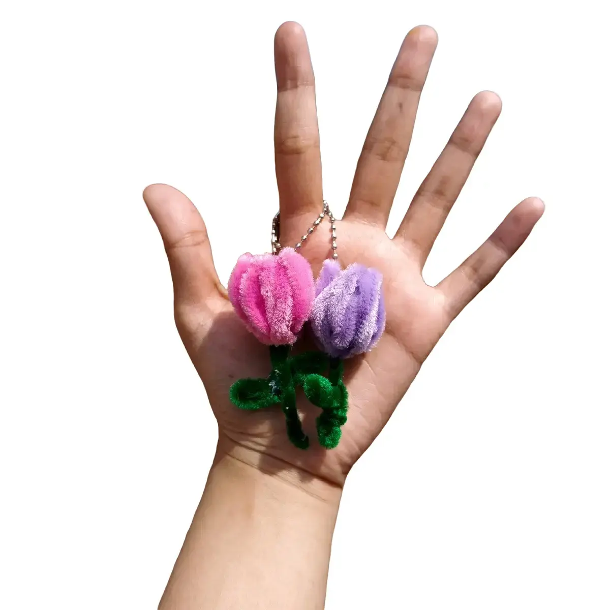 Gantungan tas bunga tulip / Keychain Tulip / Tulips