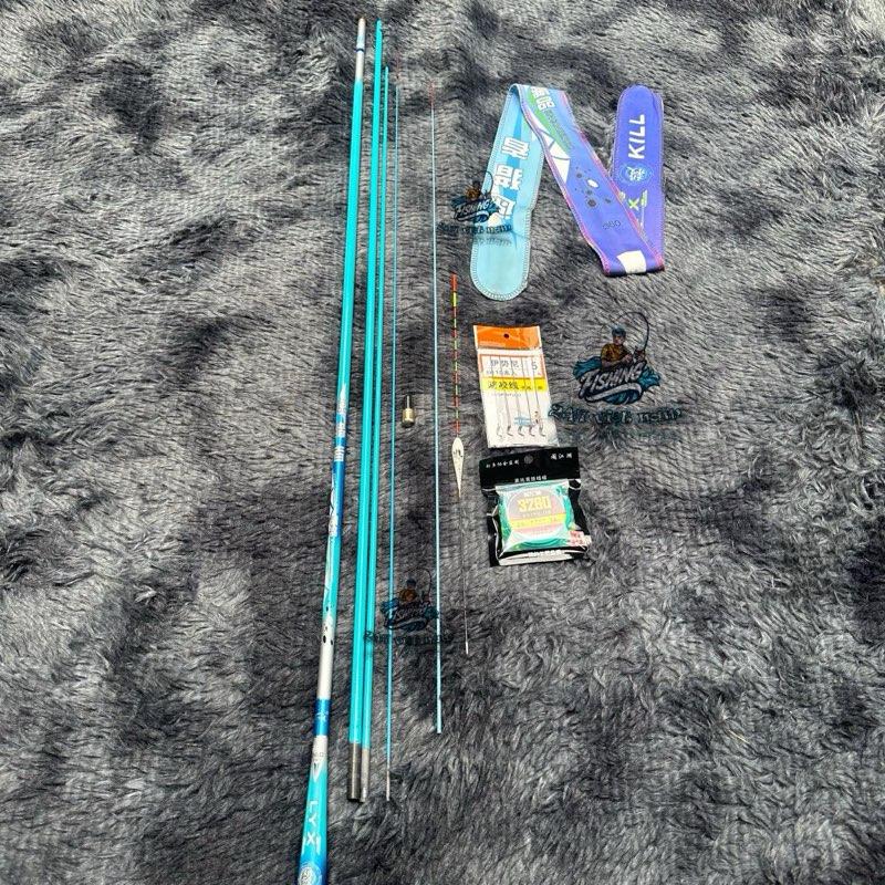 Cần Ngọc Tiêu Kiếm 4H (Lóng Full Xanh) + Quà Tặng (Ngọn, Trục, Thẻo, Phao) Đi Câu Bắt Cá Fishing Câu Cá Đồ Câu Fishing 247 Việt Nam