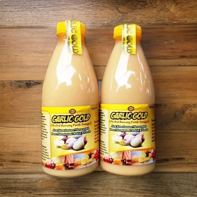 Garlic Gold Jus Bawang Putih Tunggal (Paket 2 botol) Juice Jus 6