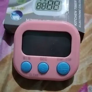 Timer Masak Digital Kitchen Clock Stopwatch Magnetic Alarm Dapur Untuk Memasak Olahraga Gym Belajar Serbaguna