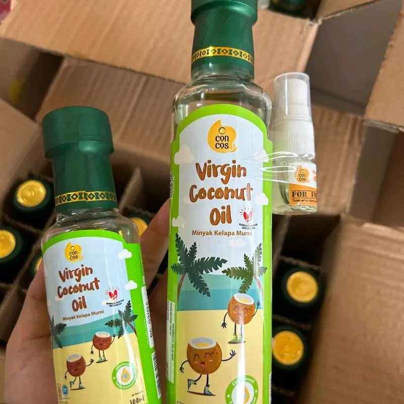 CONCOS VIRGIN COCONUT OIL MINYAK KELAPA MURNI 100ML & 250ML 1